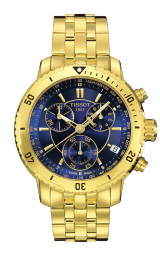 Tissot PRS 200 Quartz Chronograph Gold